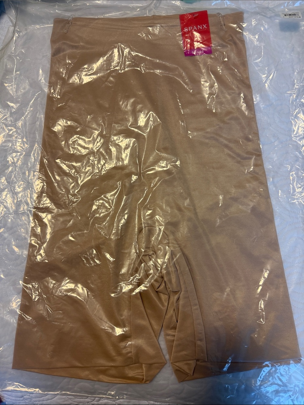 SPANX High Waisted Mid Thigh Short Nude/Tan Shapwear